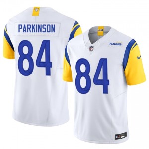 Colby Parkinson LA Rams #84 Men Genuine Football Stitch Jersey - White Edition 75302407