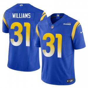 Rams Darious Williams #31 Men Limited Football Stitched Jersey - Royal Edition 38769496