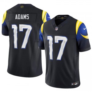 Los Angeles Rams Davante Adams #17 Men Iconic Football Embroidery Jersey - Midnight Blue Edition 50409970
