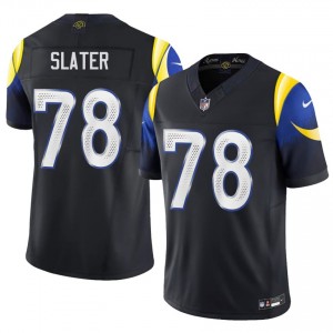 Rams Jackie Slater #78 Men Classic Football Stitched Jersey - Midnight Blue Edition 56801209