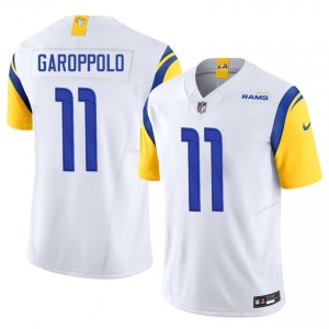 Jimmy Garoppolo Rams #11 Men Limited Football Stitched Jersey - White Edition 28533677
