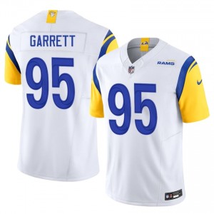 Myles Garrett Rams #95 Men Limited Football Stitched Jersey - White Edition 59210364