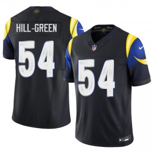 Los Angeles Rams Nikhai Hill-Green #54 Men Exclusive Football Embroidery Jersey - Midnight Blue Edition 16885932