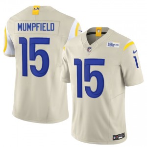 #15 Konata Mumpfield LAR Men Classic Football Sewn Jersey - Bone Edition 36297715