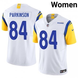 #84 Colby Parkinson LAR Women Premium Football Sewn Jersey - White Edition 57090688