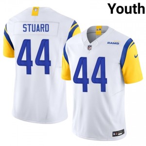 Rams Grant Stuard #44 Youth Gameday Football Stitched Jersey - White Edition 89241530