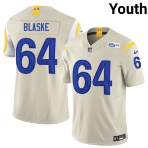 Austin Blaske LAR #64 Youth Classic Football Sewn Jersey - Bone Edition 33132536