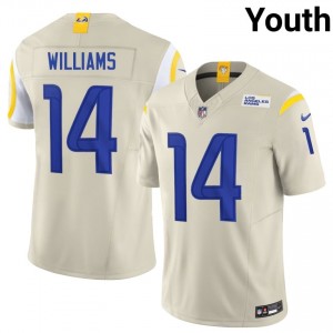Mario Williams Rams #14 Youth Essential Football Stitched Jersey - Bone Edition 93060099